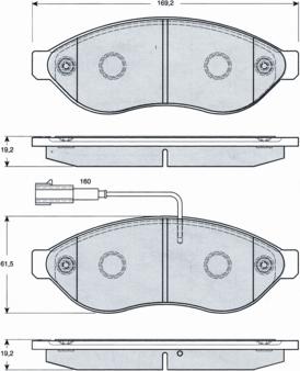 Procodis France PF1439 - Jarrupala, levyjarru inparts.fi