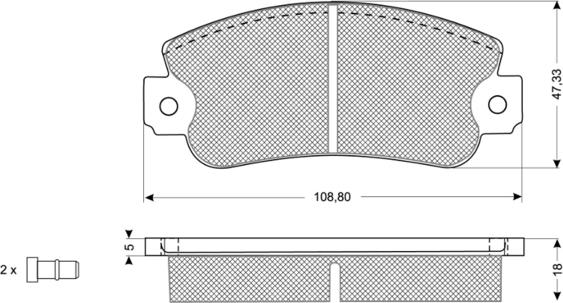 Procodis France PF10434 - Jarrupala, levyjarru inparts.fi