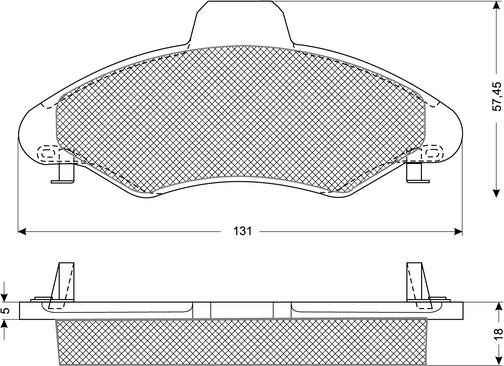 Procodis France PF10821 - Jarrupala, levyjarru inparts.fi