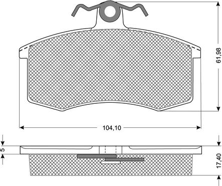 Procodis France PF1036 - Jarrupala, levyjarru inparts.fi