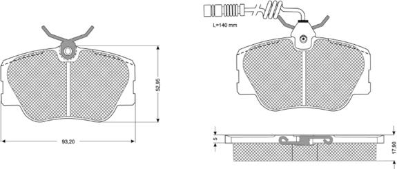 Procodis France PF10381 - Jarrupala, levyjarru inparts.fi