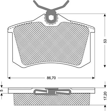 Procodis France PF10781 - Jarrupala, levyjarru inparts.fi