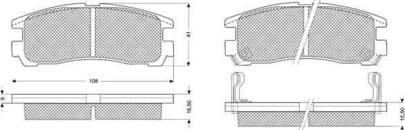 Procodis France PF1104 - Jarrupala, levyjarru inparts.fi