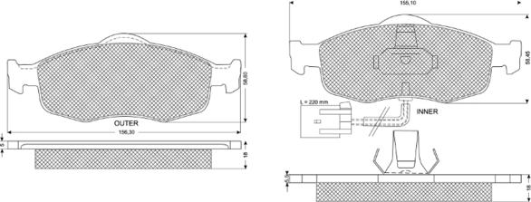 Procodis France PF11191 - Jarrupala, levyjarru inparts.fi