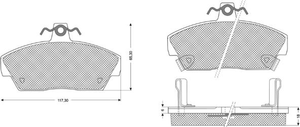 Procodis France PF1139 - Jarrupala, levyjarru inparts.fi