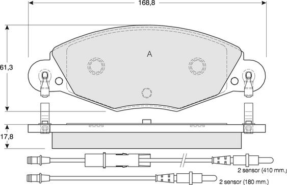 Procodis France PF1332 - Jarrupala, levyjarru inparts.fi