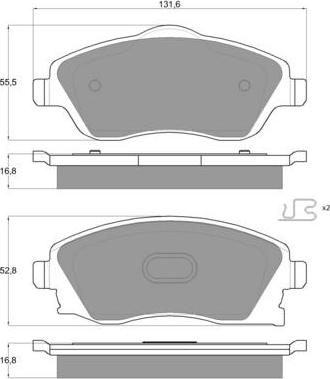 Procodis France PF1299 - Jarrupala, levyjarru inparts.fi