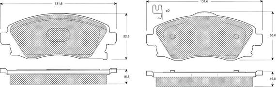 Procodis France PF1219 - Jarrupala, levyjarru inparts.fi