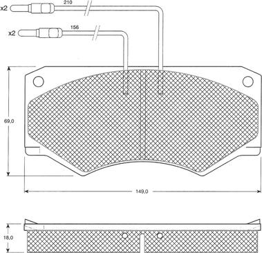 Procodis France PF1235 - Jarrupala, levyjarru inparts.fi