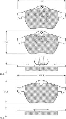 Procodis France PF1225 - Jarrupala, levyjarru inparts.fi