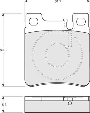 Mercedes-Benz N0044209220 - Jarrupala, levyjarru inparts.fi