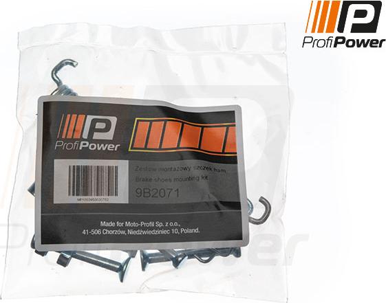 ProfiPower 9B2071 - Tarvikesarja, seisontajarru inparts.fi