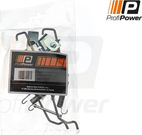 ProfiPower 9B2127 - Tarvikesarja, jarrukengät inparts.fi