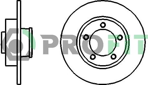 Profit 5010-1498 - Jarrulevy inparts.fi