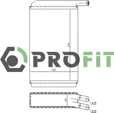 Profit 1760-0001 - Lämmityslaitteen kenno inparts.fi