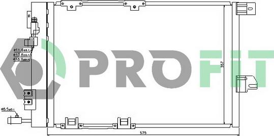 Profit PR 5050C1 - Lauhdutin, ilmastointilaite inparts.fi