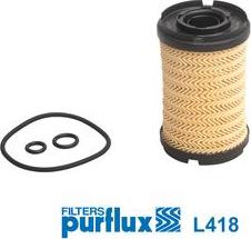 Purflux L418 - Öljynsuodatin inparts.fi