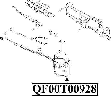 Quattro Freni QF00N00033 - Pesunestepumppu, lasinpesu inparts.fi