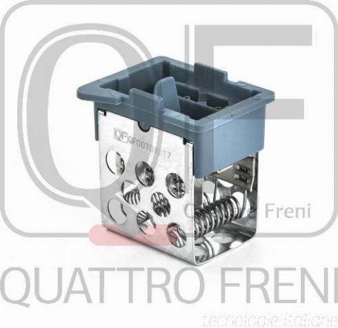 Quattro Freni QF10Q00009 - Vastus, sisäilmantuuletin inparts.fi