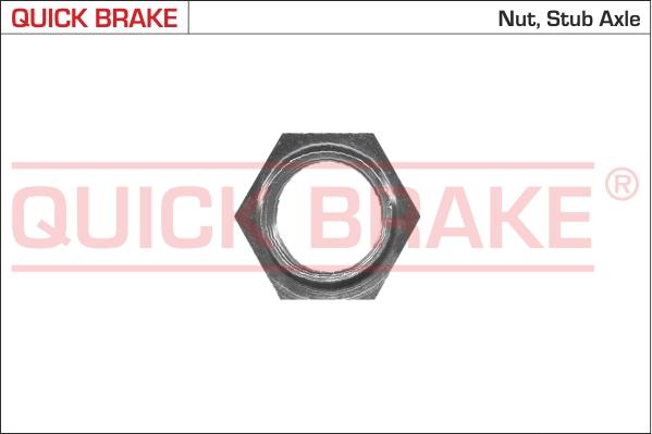 QUICK BRAKE 9804 - Lukitusmutteri inparts.fi