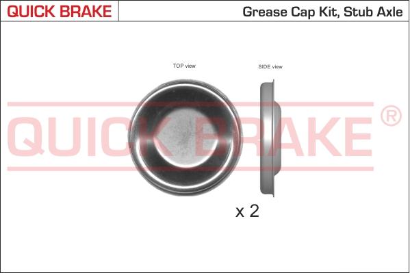 QUICK BRAKE 9826K - Kupu, pyöränlaakeri inparts.fi