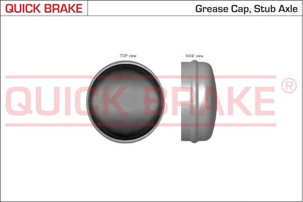 QUICK BRAKE 9821 - Korkki / kansi inparts.fi