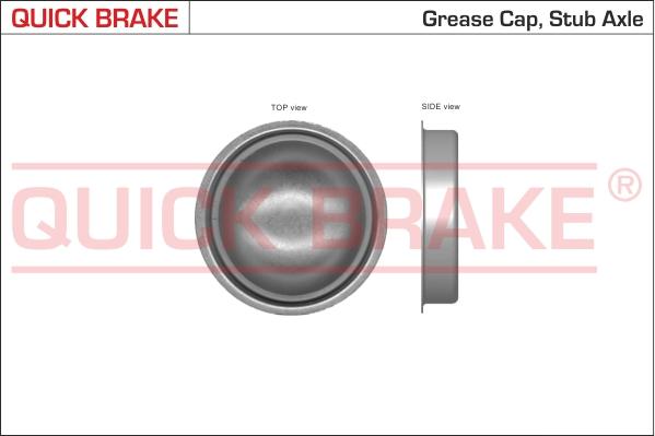 QUICK BRAKE 9822 - Korkki / kansi inparts.fi