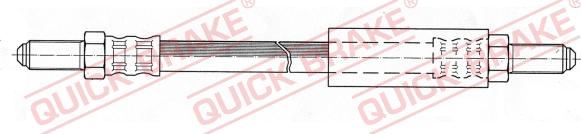 QUICK BRAKE 42.304 - Jarruletku inparts.fi