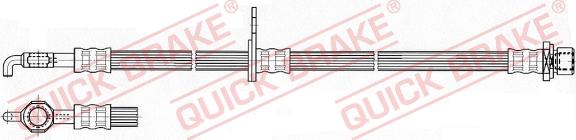 QUICK BRAKE 59.964 - Jarruletku inparts.fi