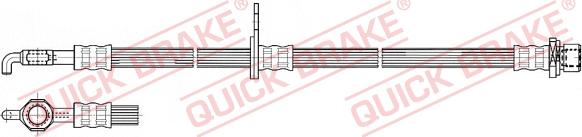 QUICK BRAKE 59.963 - Jarruletku inparts.fi