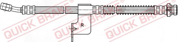 QUICK BRAKE 59.936 - Jarruletku inparts.fi