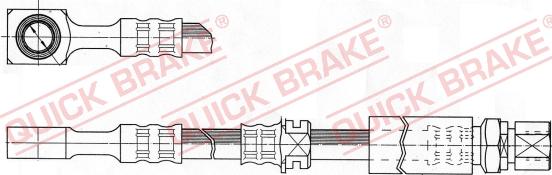 QUICK BRAKE 50.976 - Jarruletku inparts.fi