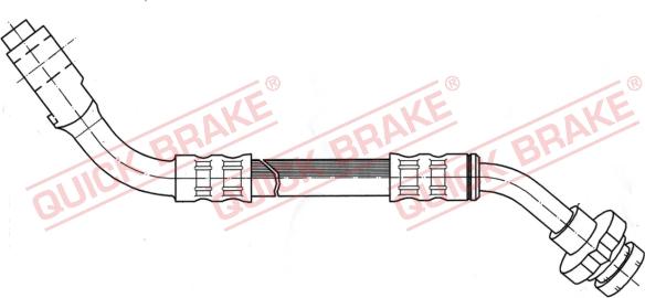 QUICK BRAKE 50.025 - Jarruletku inparts.fi