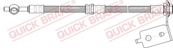 QUICK BRAKE 50.818 - Jarruletku inparts.fi