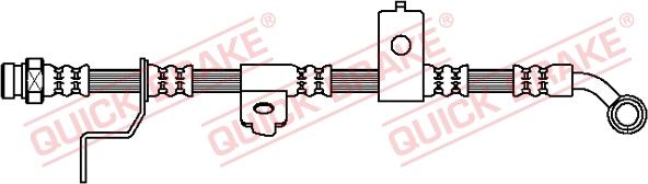 QUICK BRAKE 50.889 - Jarruletku inparts.fi