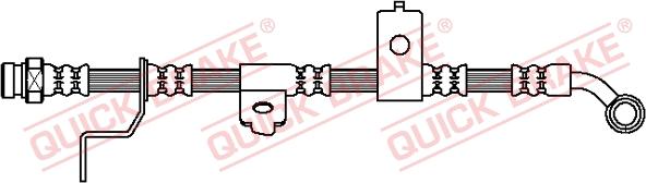 QUICK BRAKE 50.888 - Jarruletku inparts.fi