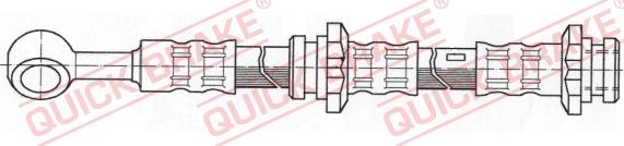 QUICK BRAKE 50.827 - Jarruletku inparts.fi