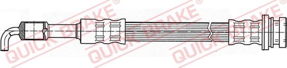 QUICK BRAKE 51.010 - Jarruletku inparts.fi