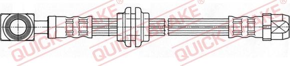 QUICK BRAKE 58.997 - Jarruletku inparts.fi