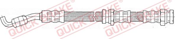 QUICK BRAKE 58.948 - Jarruletku inparts.fi