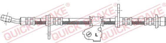 QUICK BRAKE 58.925 - Jarruletku inparts.fi