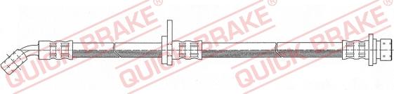 QUICK BRAKE 58.923 - Jarruletku inparts.fi