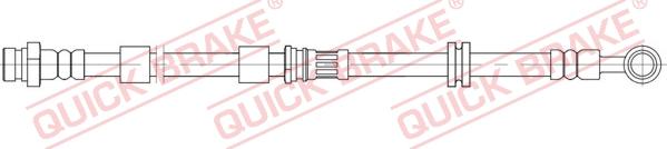 QUICK BRAKE 58.890 - Jarruletku inparts.fi