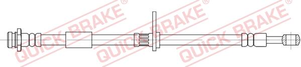 QUICK BRAKE 58.846 - Jarruletku inparts.fi