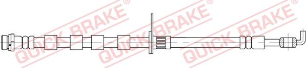 QUICK BRAKE 58.867 - Jarruletku inparts.fi