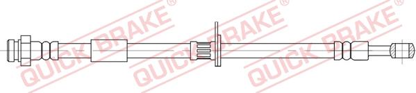 QUICK BRAKE 58.829 - Jarruletku inparts.fi