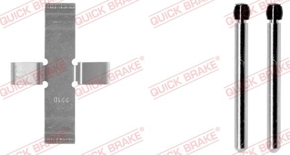 QUICK BRAKE 109-0902-1 - Tarvikesarja, jarrupala inparts.fi