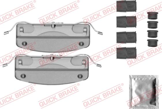 QUICK BRAKE 1090041 - Tarvikesarja, jarrupala inparts.fi