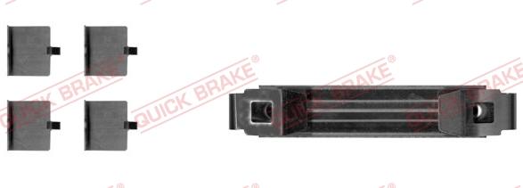 QUICK BRAKE 109-0056-1 - Tarvikesarja, jarrupala inparts.fi