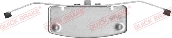 QUICK BRAKE 109-0052R-1 - Tarvikesarja, jarrupala inparts.fi